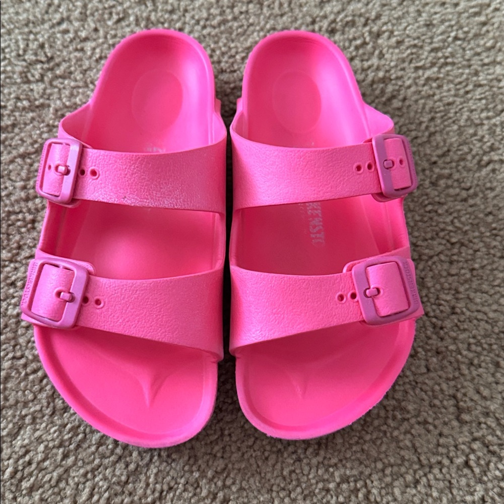 Birkenstock Vibrant Pink Sandals KIDS